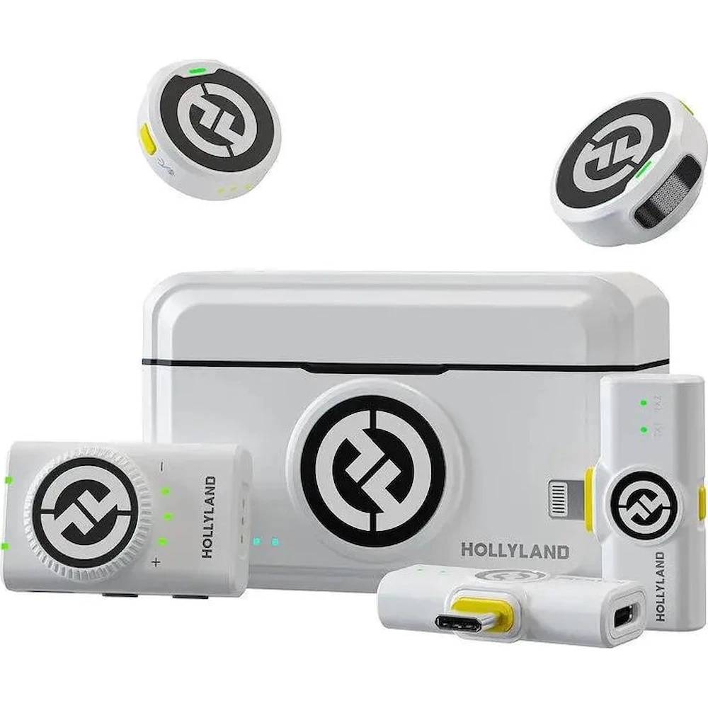 Microfon Hollyland Lark M2 Combo Ivory White