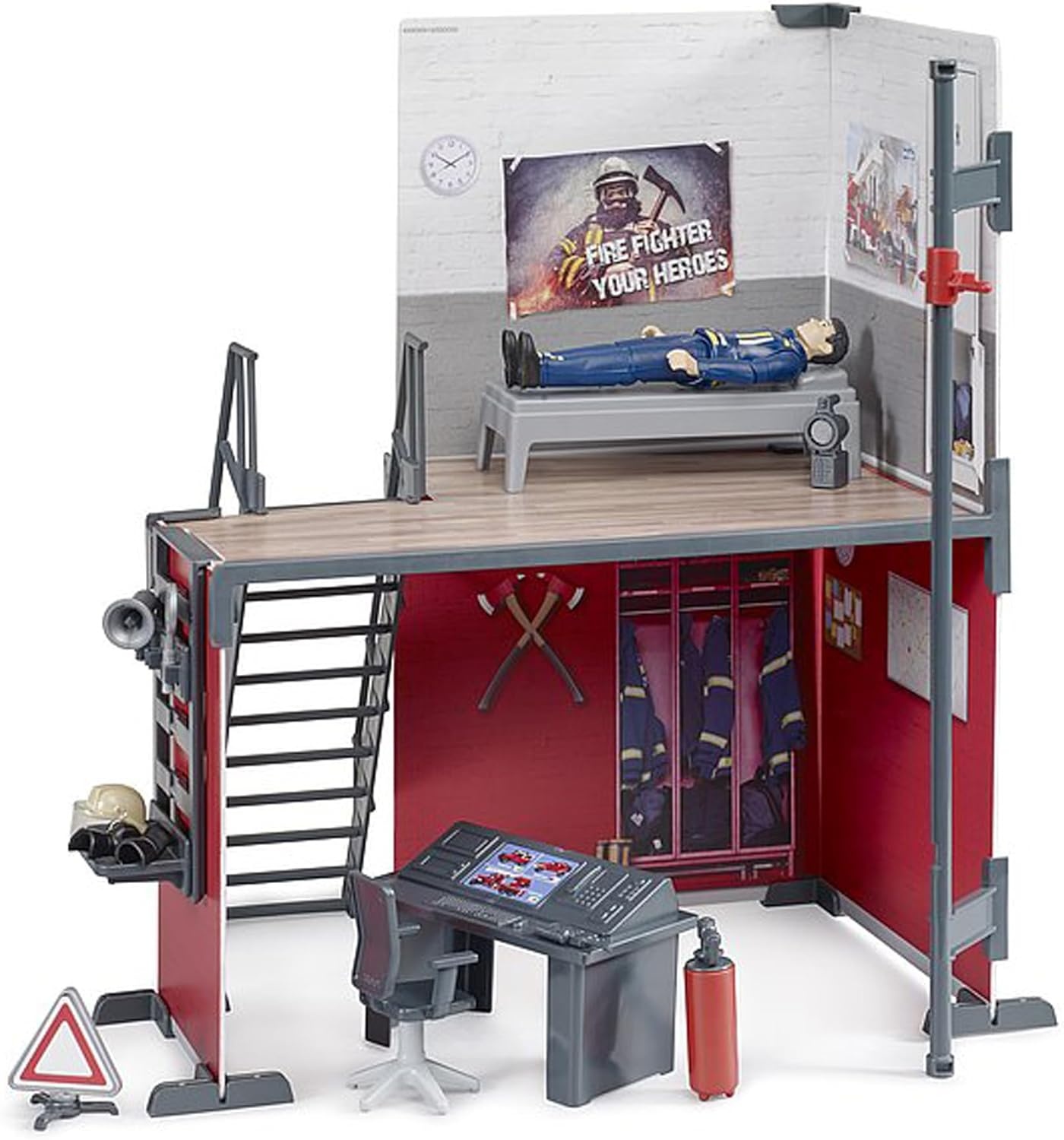 Set de joс pentru pompieri Bruder 62702