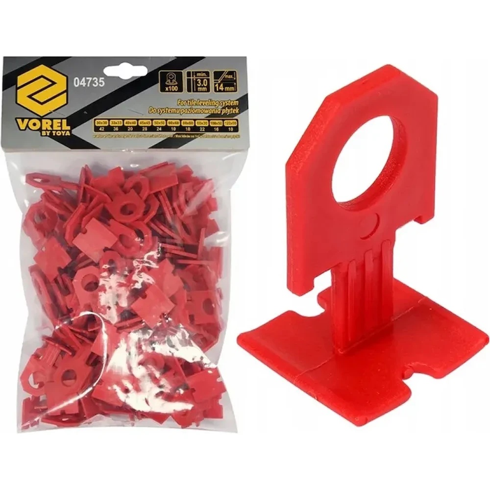 Clipsuri pentru nivelarea gresiei Vorel VOR04735