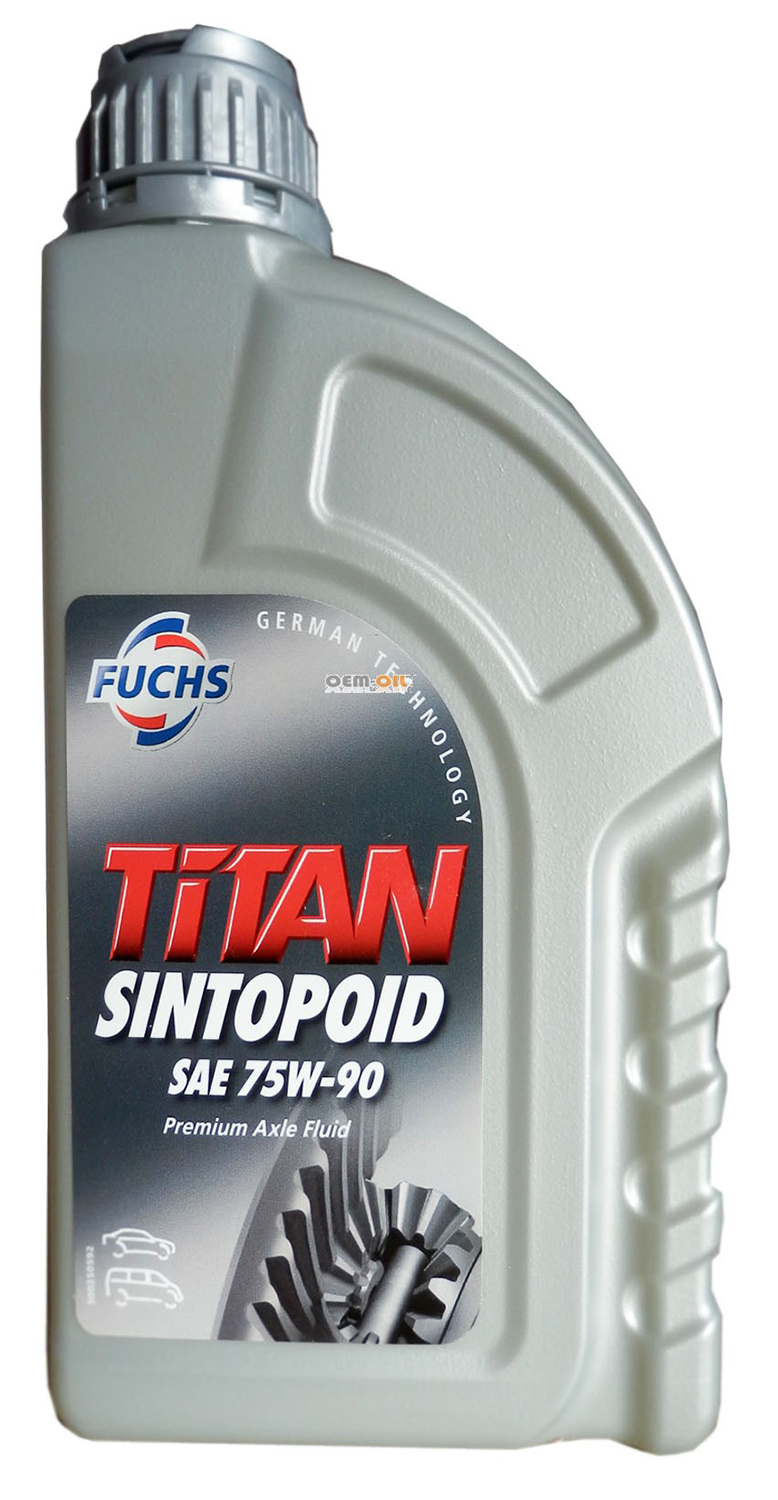 Трансмиссионное масло Fuchs Titan Sintopoid 75W-90 1L, купить по ...