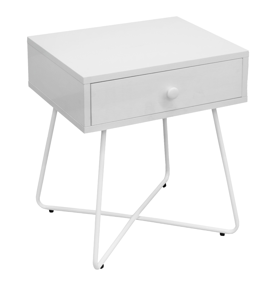 Noptieră Deco Lola CT-2104 White (NLLA-LJG-WHT)