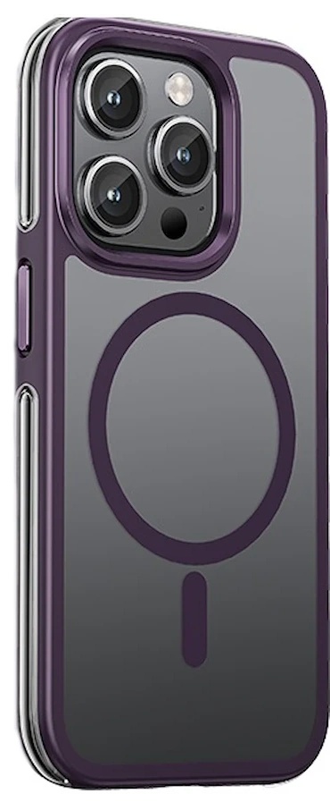 Husa de protecție Hoco AS5 19ft Anti-Fall Flexible Airbag Magnetic Case for iPhone 15 Pro Purple