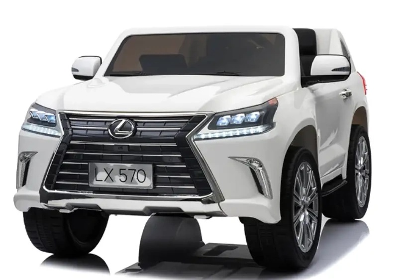 Mașinuța electrica Dake Lexus LX570 White (LX570 /2 alb)