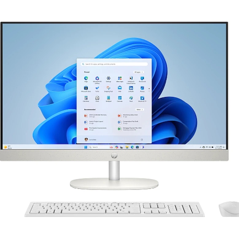 Sistem Desktop Hp AI 27-cr2107ci White (D3YY2EA)