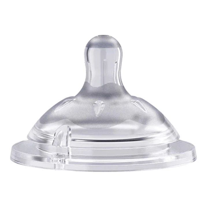 Tetină pentru biberon Chicco Natural Feeling Food Flow 6m+ 2pcs (008261)
