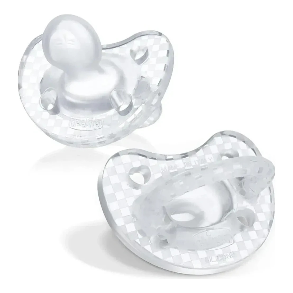 Suzeta Chicco Physio Crystal 16–36m 2pcs (175499)