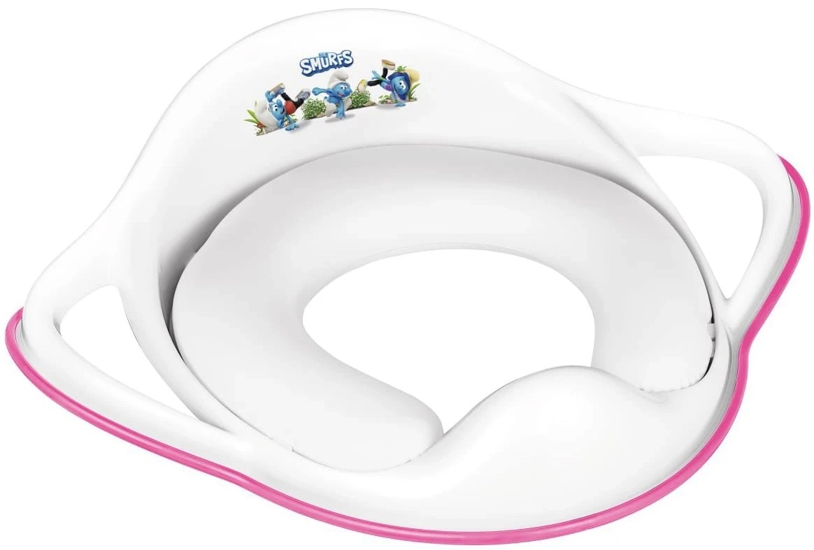 Colac WC pentru copii Maltex The Smurfs White Pink (MX.226733)