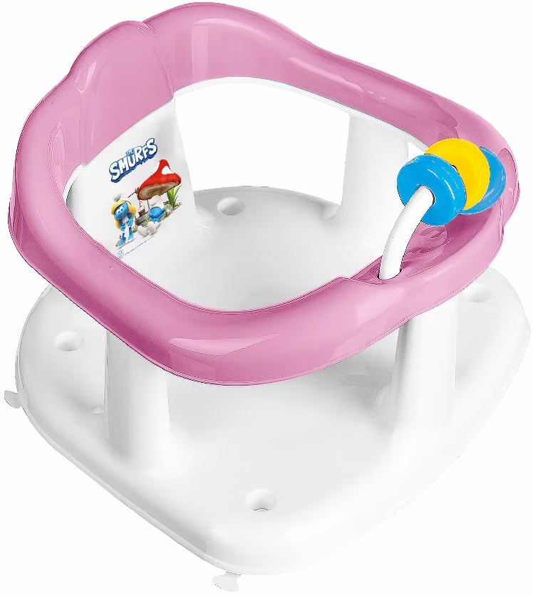 Scaun de baie Maltex The Smurfs Pink White (MX.223394)
