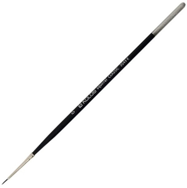 Pensula pentru desen Kolos Squirrel Classic 3049R №0 (4230490R0)