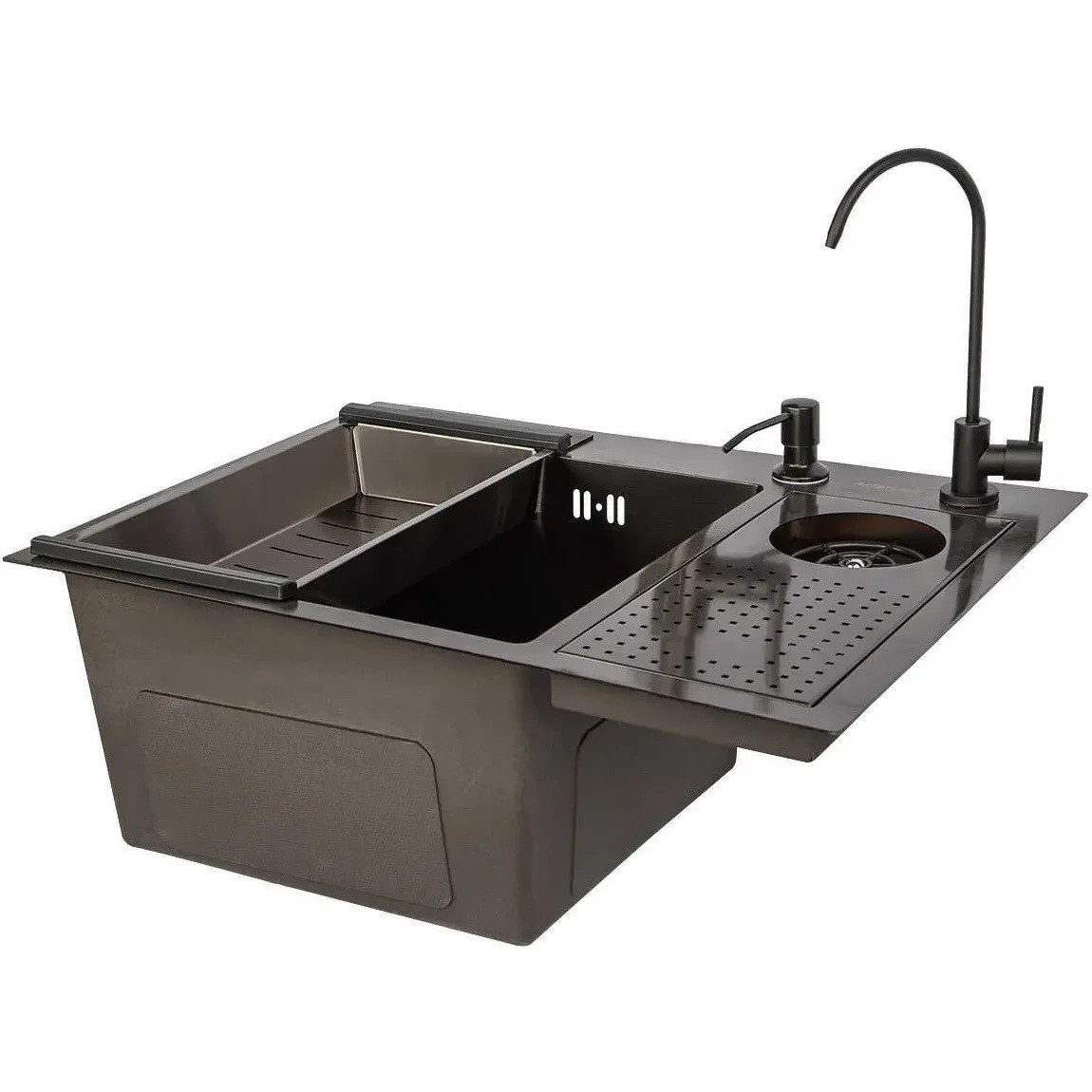 Chiuvetă de bucătărie Art Flame ELBA DB 6045 600x450x230mm