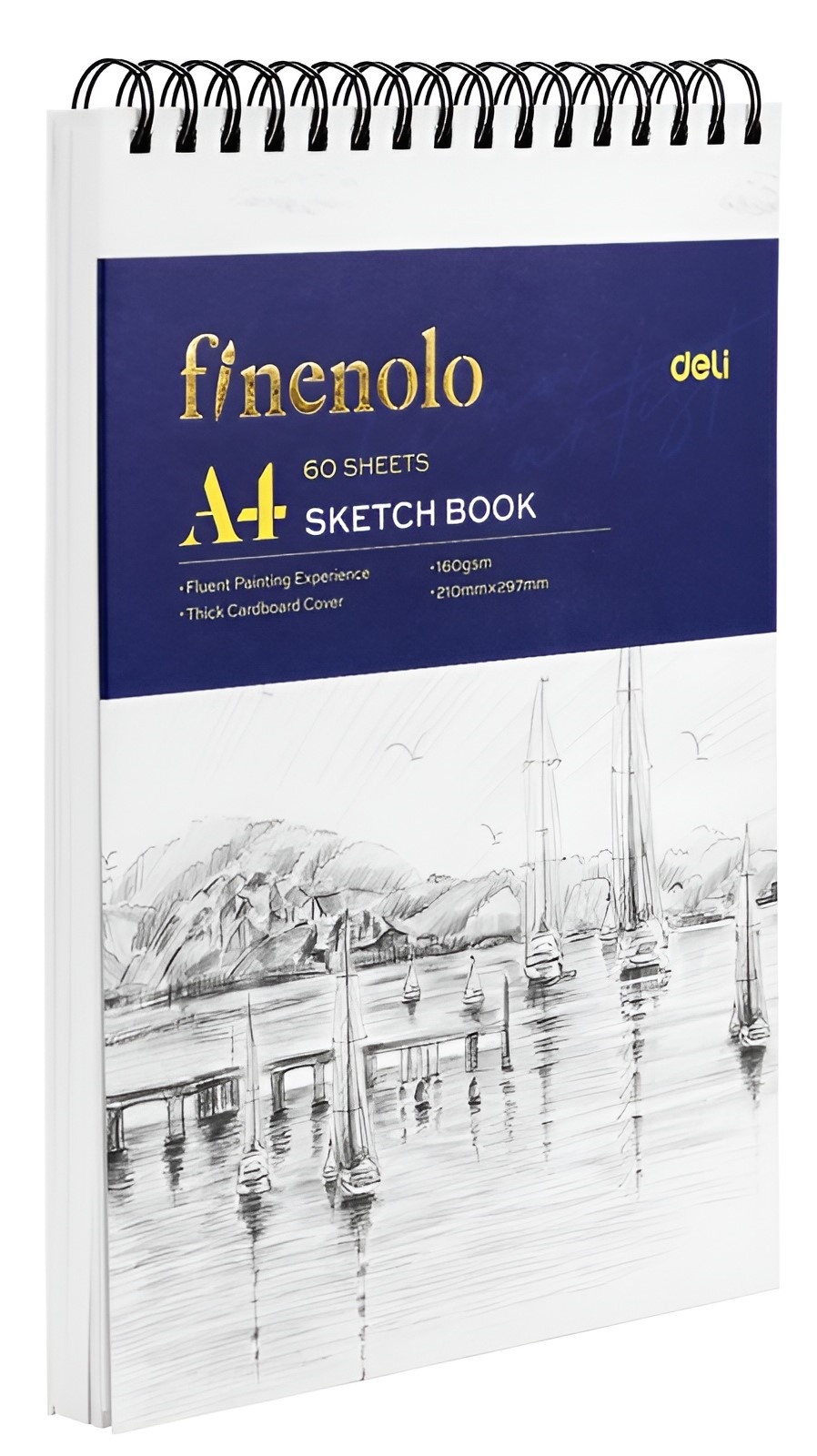 Sketchbook Deli Finenolo А4 60p (DL00276)