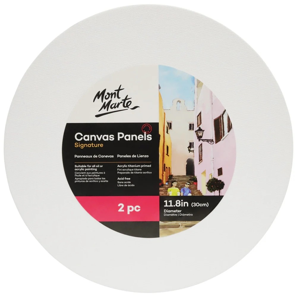 Set pânză pe carton Mont Marte 30cm 2pcs (CMPR0030)