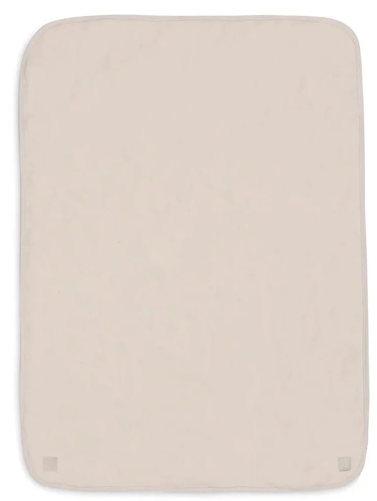Plapumă pentru bebeluși Jollein Basic Jersey Sherpa 100x150cm Oatmeal (516-522-68129)