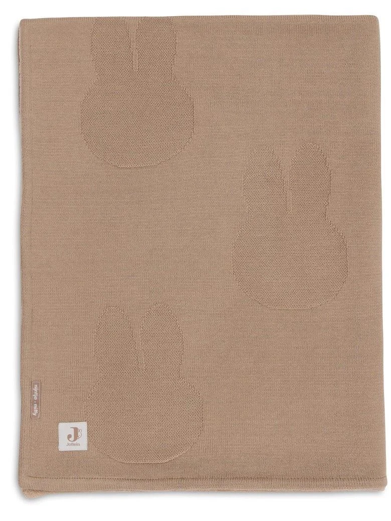 Plapumă pentru bebeluși Jollein Miffy 100x150cm Biscuit Velvet (517-522-68131)