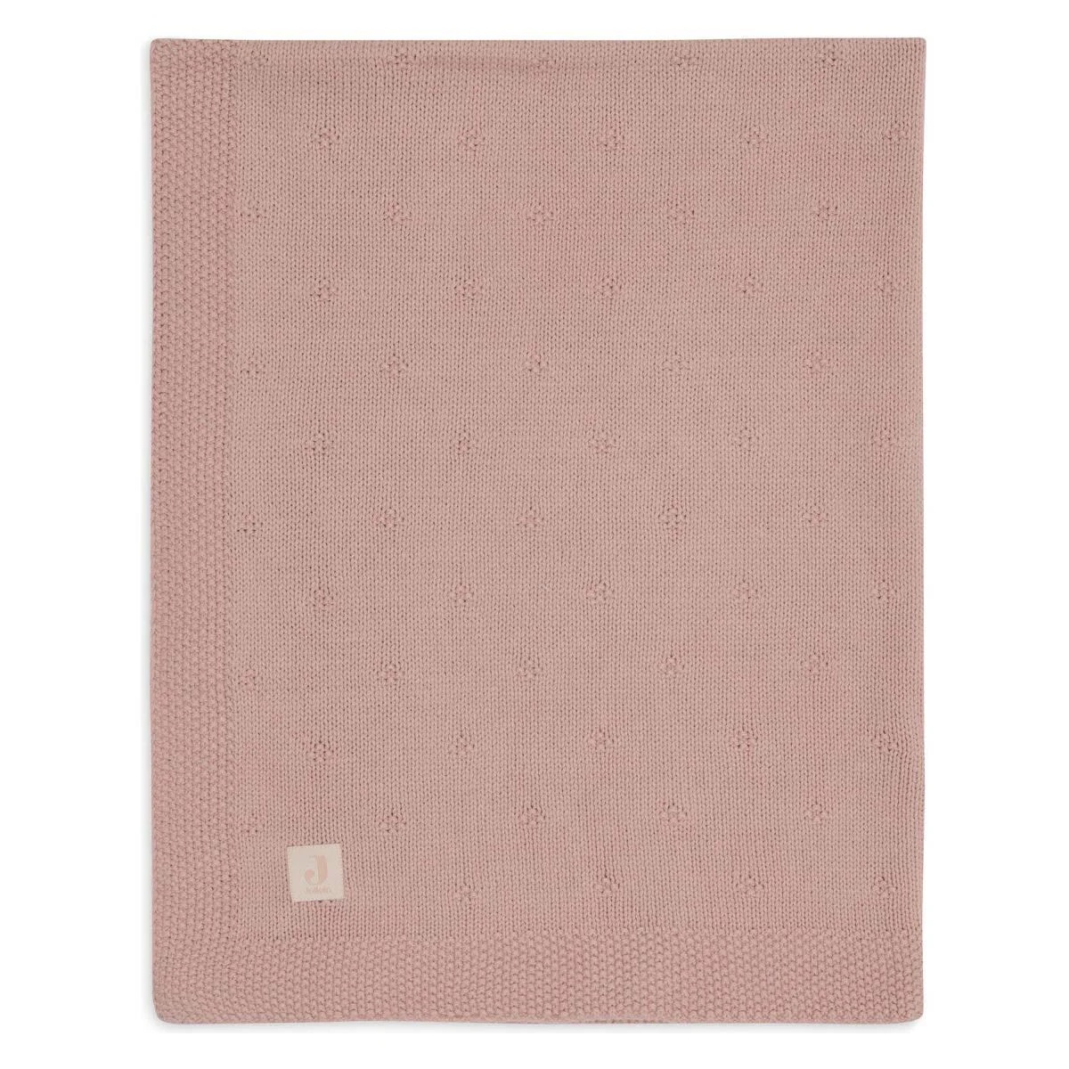 Plapumă pentru bebeluși Jollein Cosy Knit 75x100cm Wild Rose (516-511-68031)