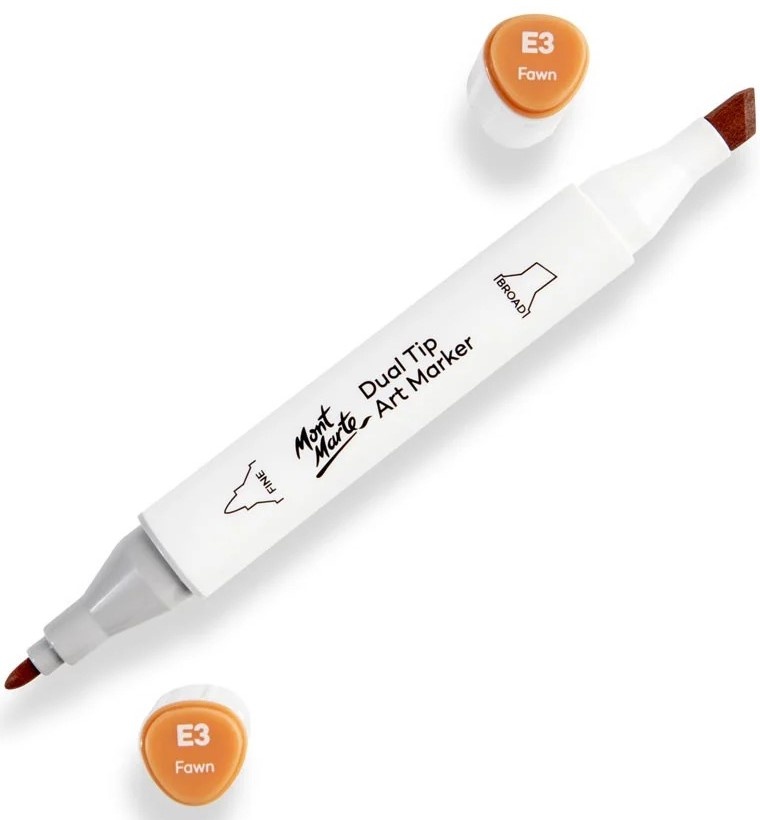 Marker Mont Marte Dual Tip Fawn E3 (MGRD0048)