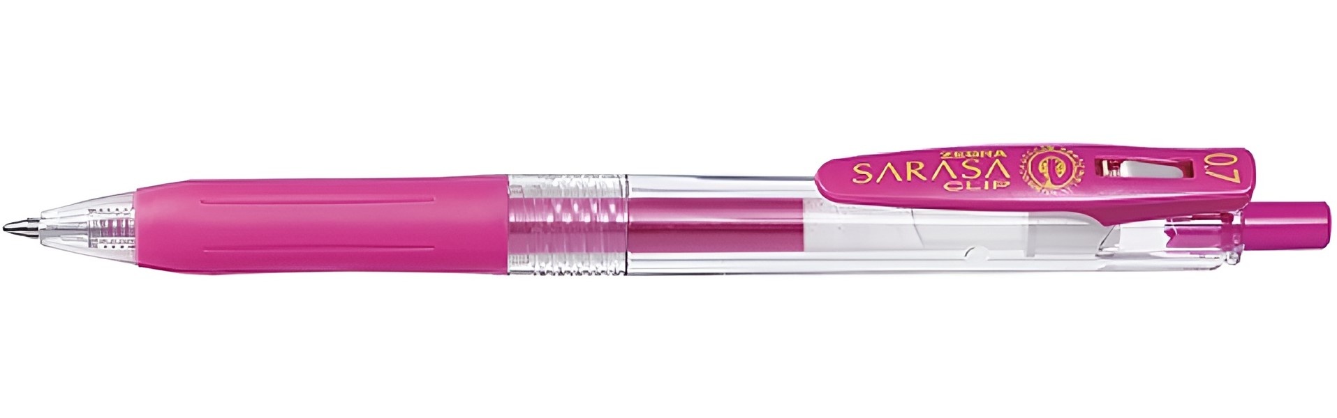 Pix cu gel Zebra Sarasa Clip 0.7mm Magenta (56053)