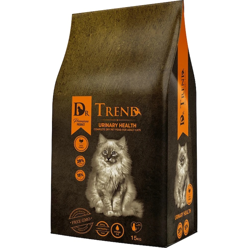 Hrană uscată pentru pisici Dr.Trend Urinary Health Adult 15kg