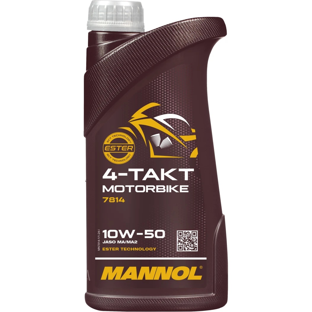 Ulei de motor Mannol 4-Takt Motorbike 10W-50 7814 1L