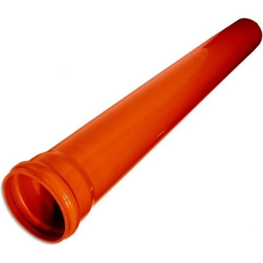 Țeavă de canalizare Valrom PVC SN 4M d200x4.9 L=1000 (13109)