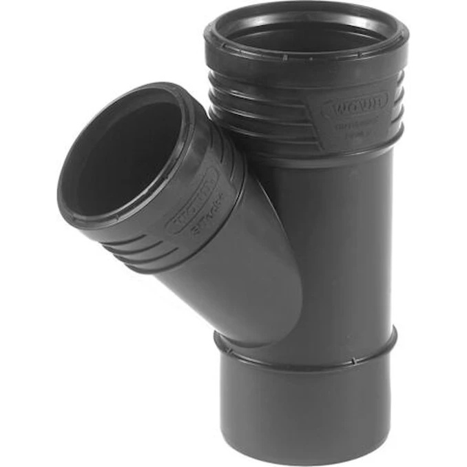Ramificatie scurgere fonoabsorbanta Wavin 45° 75x75 (56948)