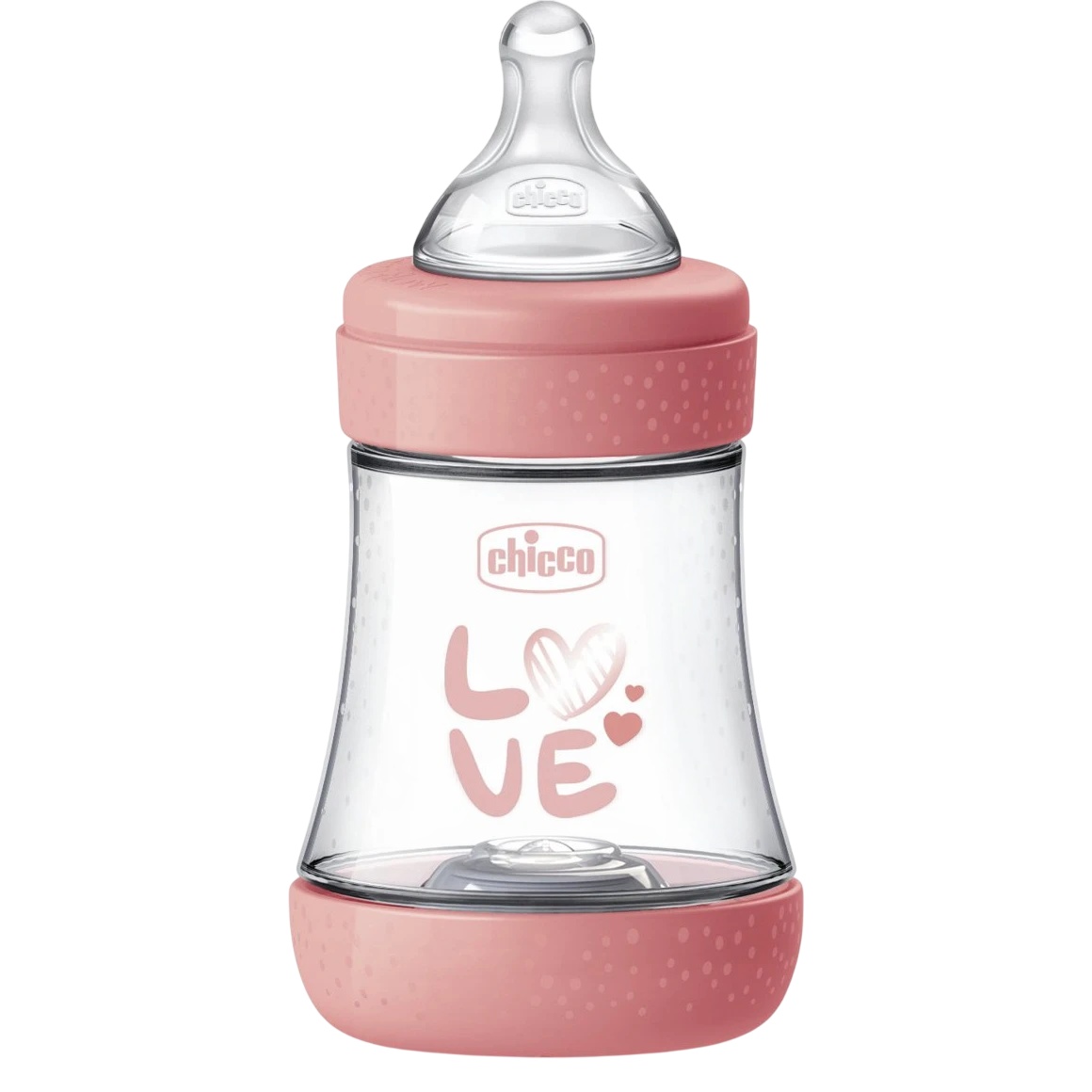 Biberon pentru bebeluș Chicco Perfect 5 150ml Love