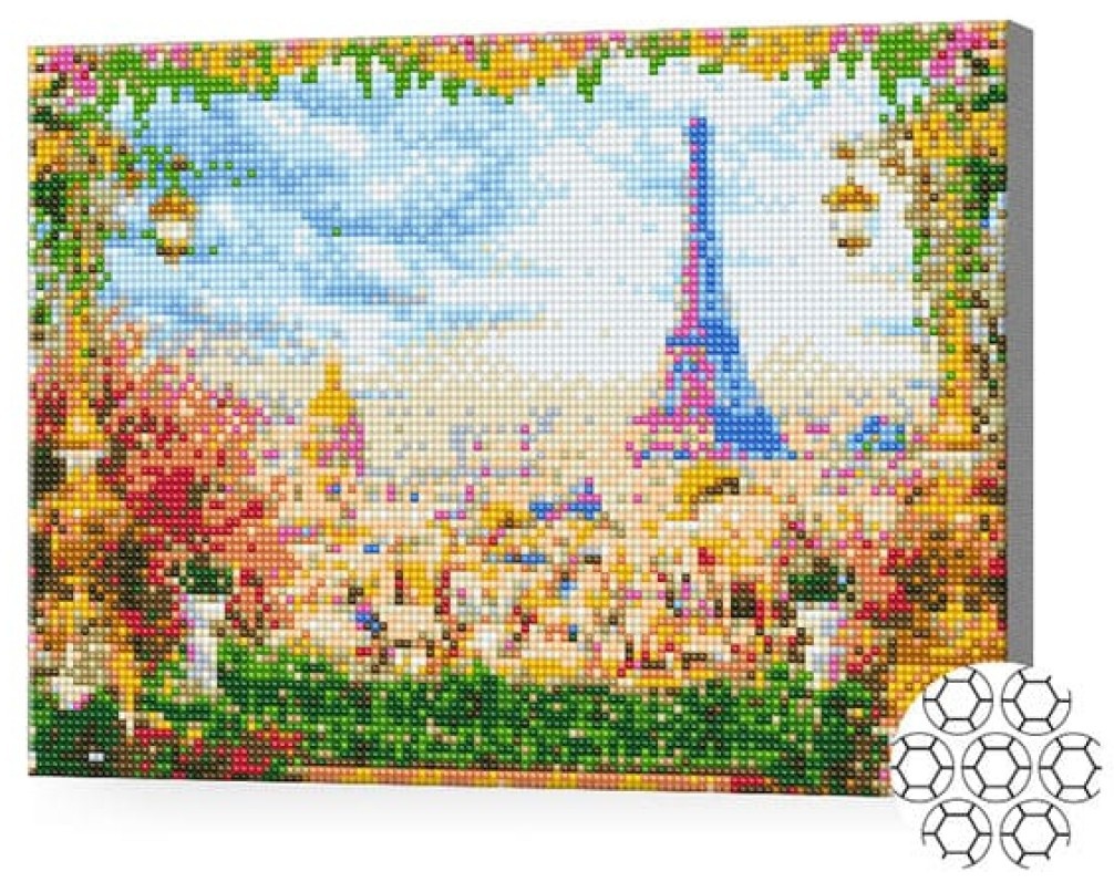 Mozaic cu diamante Art Gallery Premium Fabulous Paris 30x40cm (B85268)