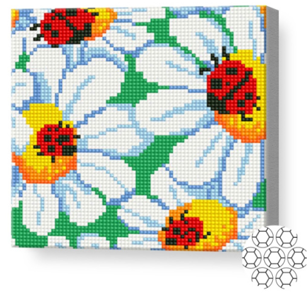 Алмазная мозаика Art Gallery Premium Chamomile (BJ1064) – купить в ...