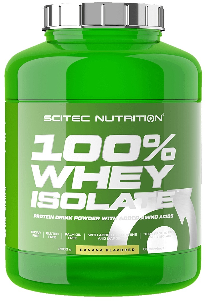 Proteină Scitec-nutrition Whey Isolate 1816g Banana