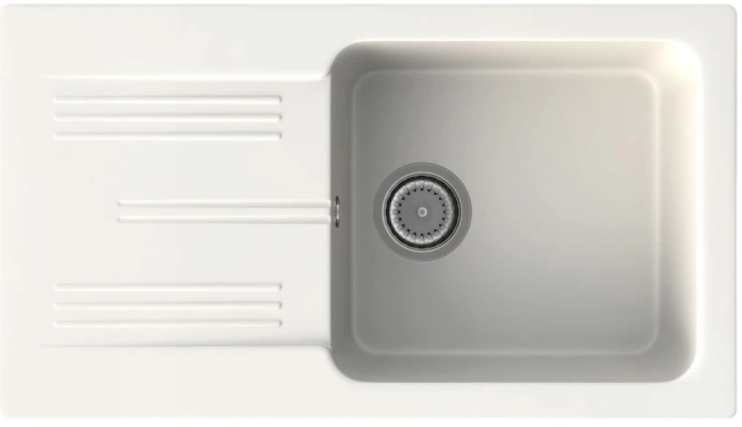 Chiuvetă de bucătărie Granitan ADA 775x435mm WHITE (07278001042)