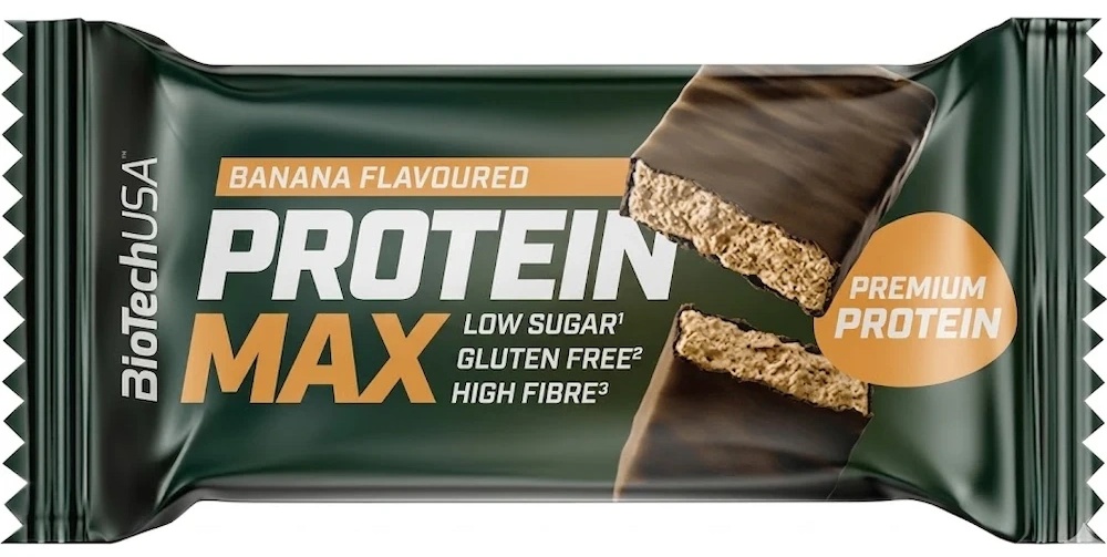 Baton proteic Biotech Protein Max 450g Banana