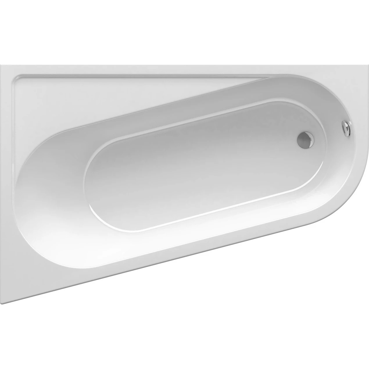 Cadă de baie Ravak Chrome Corner 170x105 Left (CA31000000)