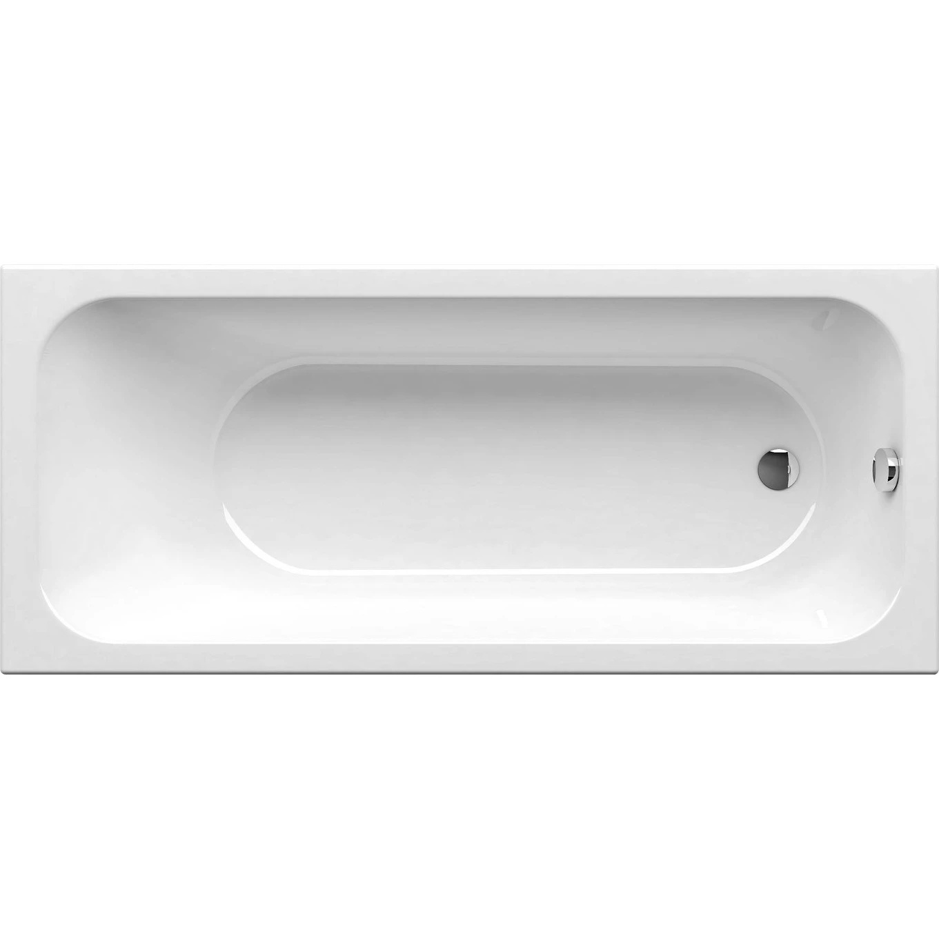Cadă de baie Ravak Chrome Slim 180x80 (CE213000000)