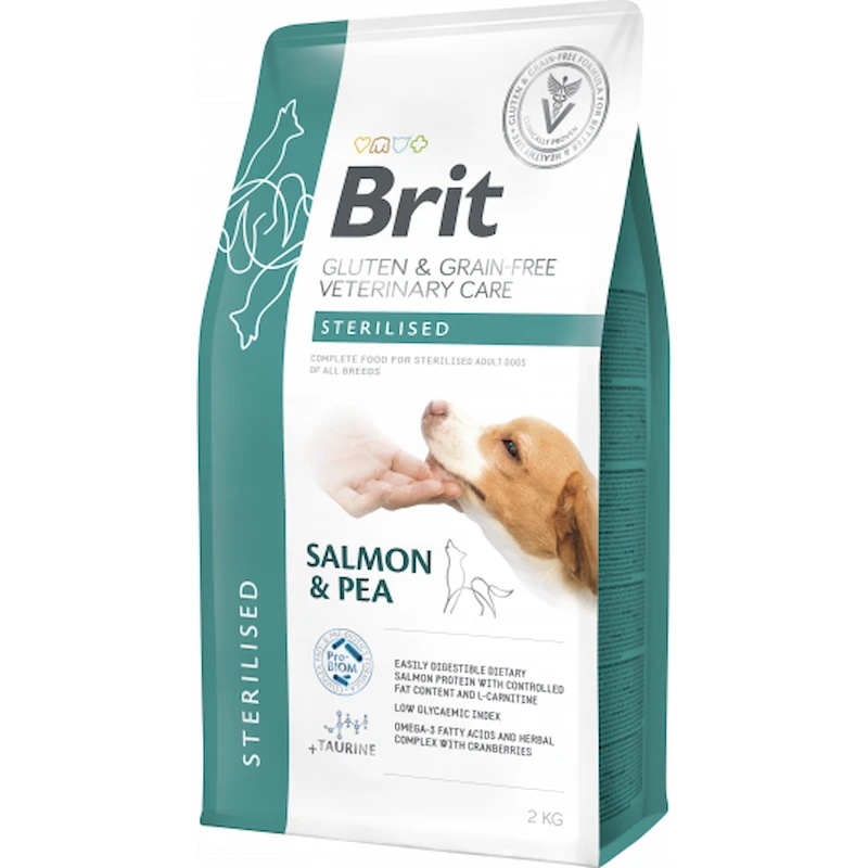 Hrană uscată pentru câini Brit Grain Free Veterinary Care Sterilised 2kg