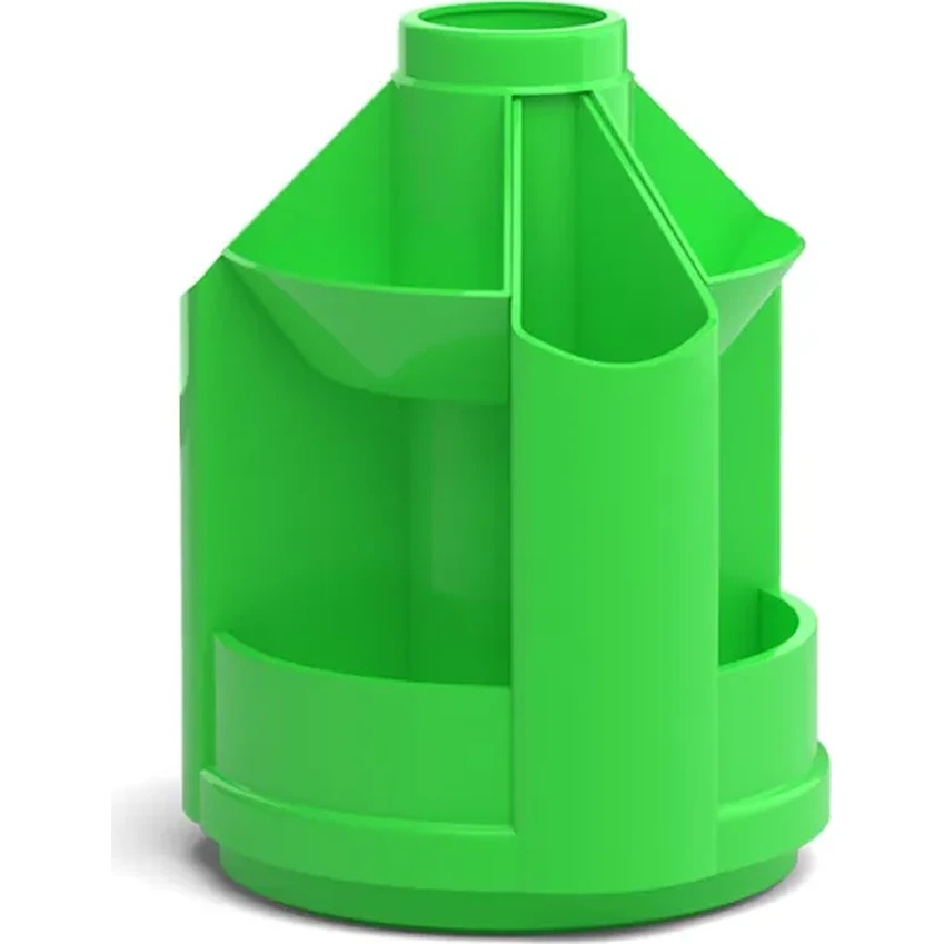 Suport pentru pixuri Erich Krause Mini Desk Neon Solid Green (51477)
