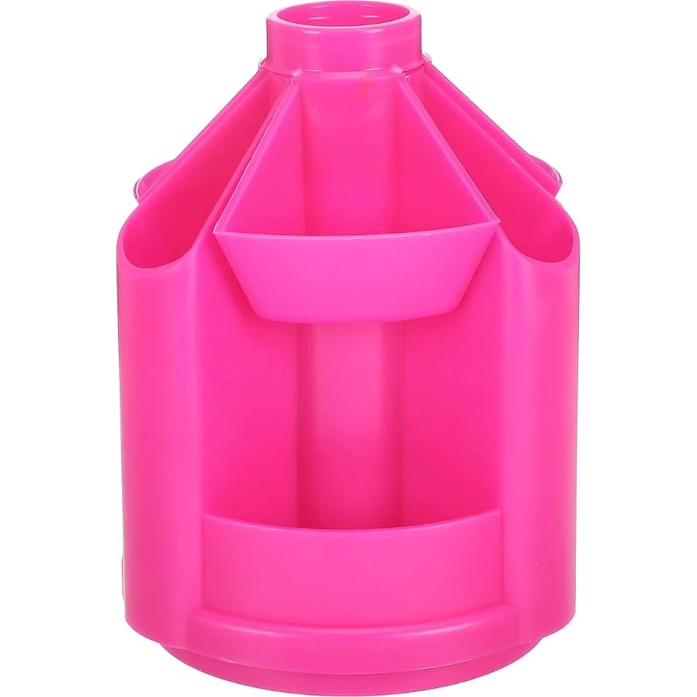 Suport pentru pixuri Erich Krause Mini Desk Neon Solid Pink (51474)
