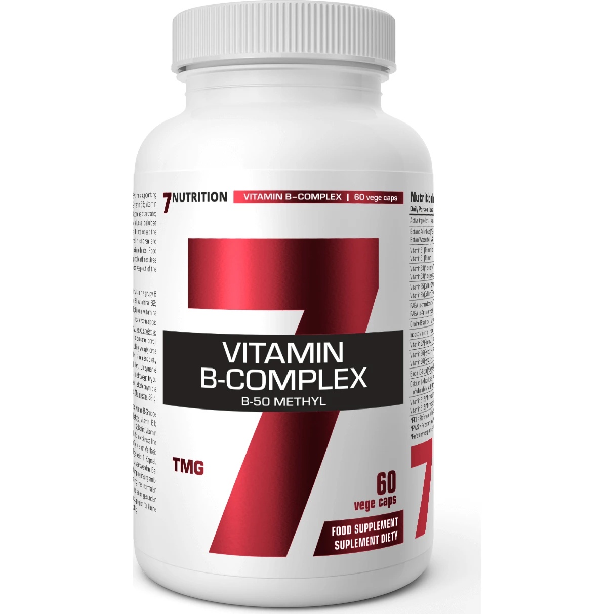Vitamine 7Nutrition Vitamin B-Complex 60caps