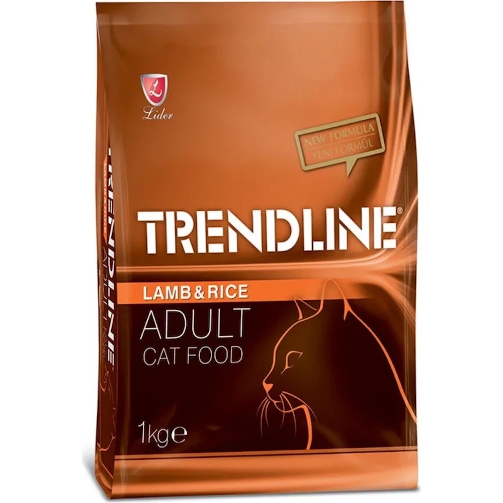 Hrană uscată pentru pisici Trendline Adult Cat Lamb & Rice 1kg