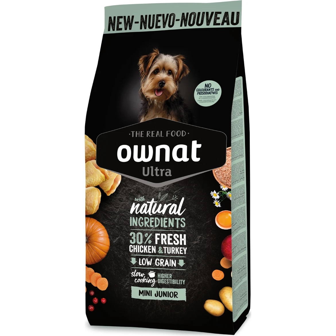 Hrană uscată pentru câini Ownat Pro Ultra Mini Junior 20kg