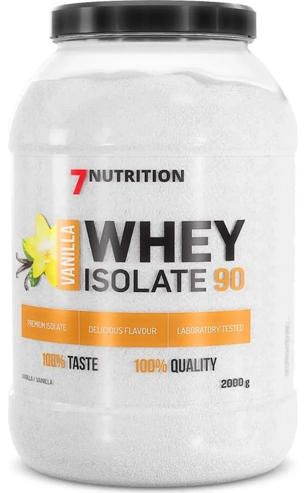 Proteină 7Nutrition Whey Isolate 90 2kg Vanilla