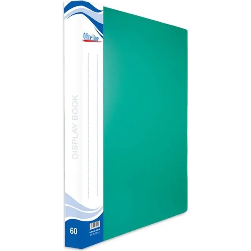 Mapa cu folii OfficeLine A4 60p Green (OL.DB60-4)