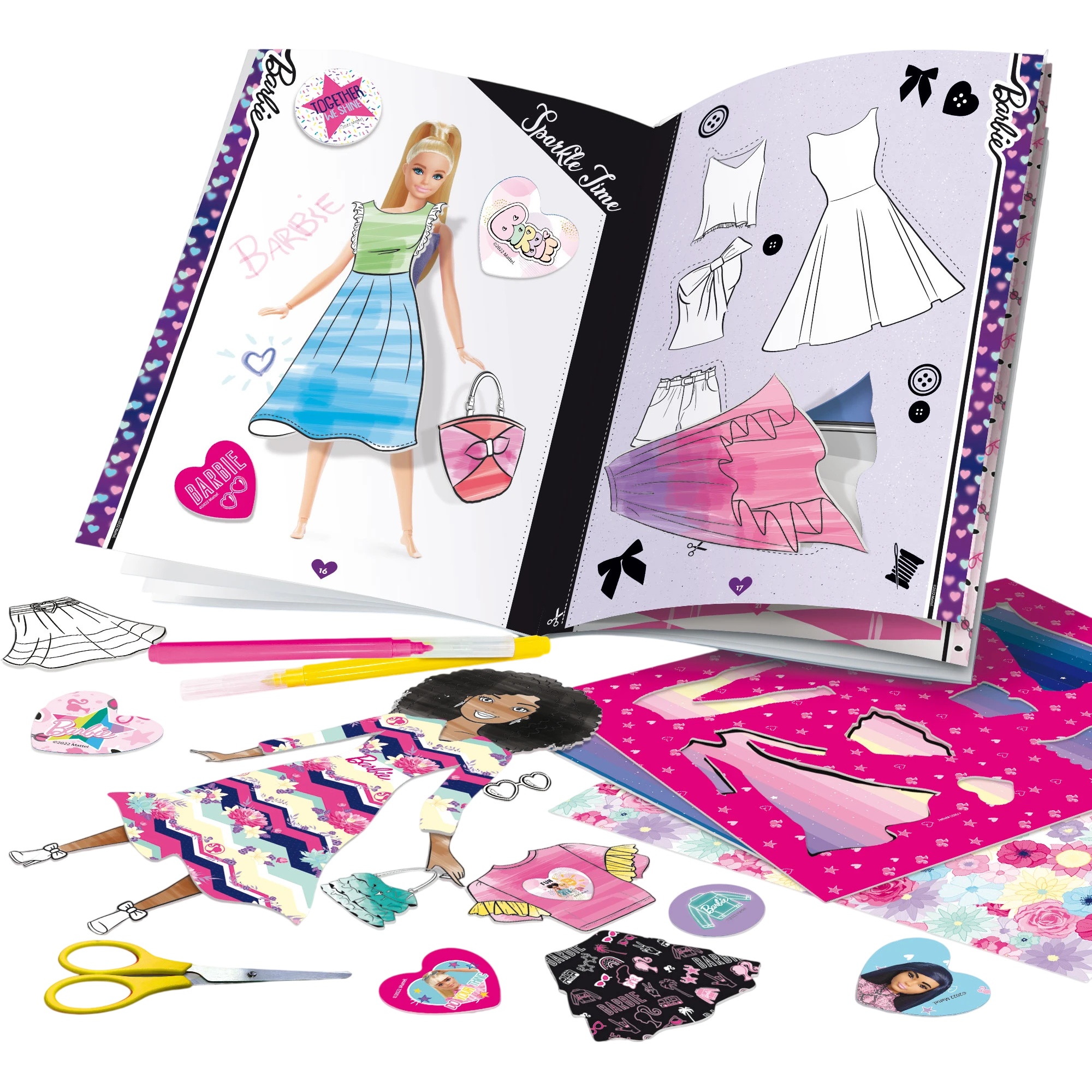 Set pentru creatie Lisciani Barbie Create Your Style (86023)