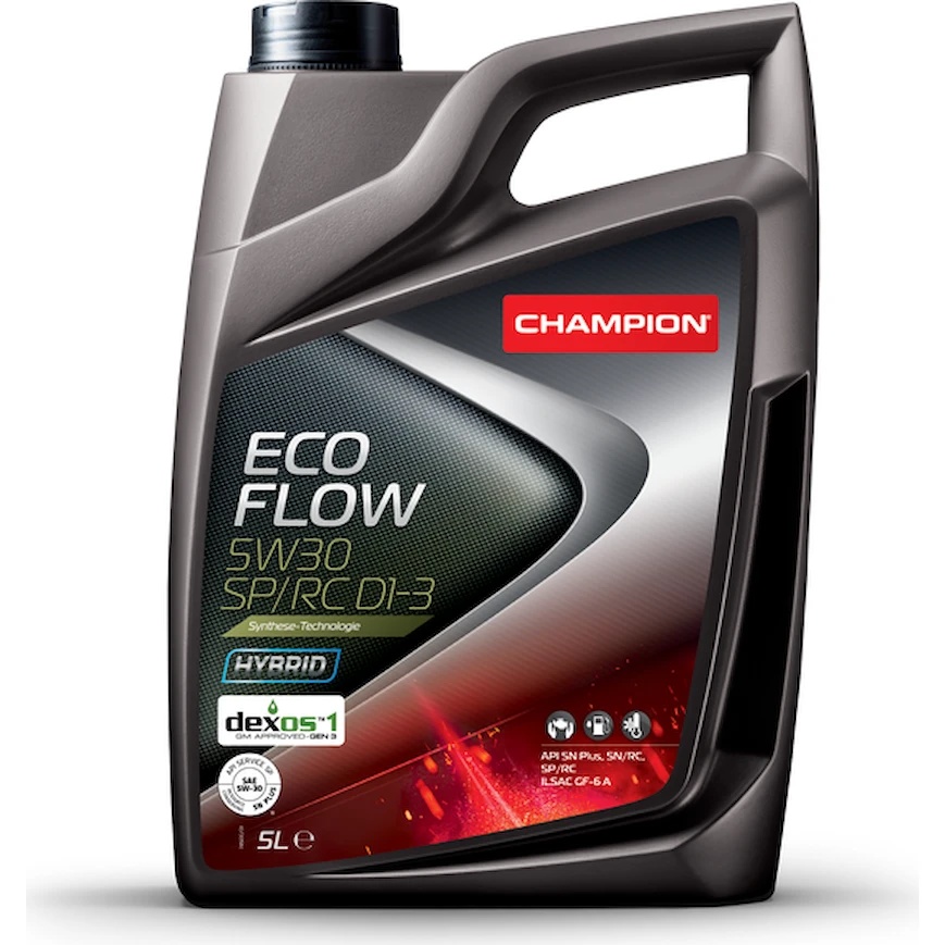 Ulei de motor Champion Eco Flow 5W-30 SP RC D1-3 5L