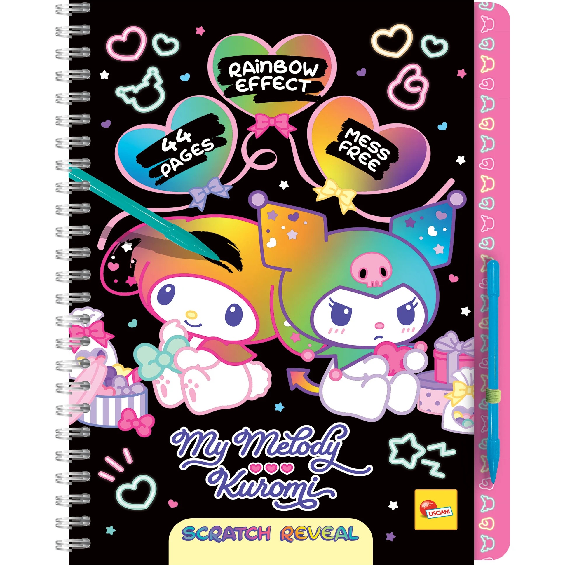 Scratching Lisciani My Melody Kuromi Scratch Reveal (13287)