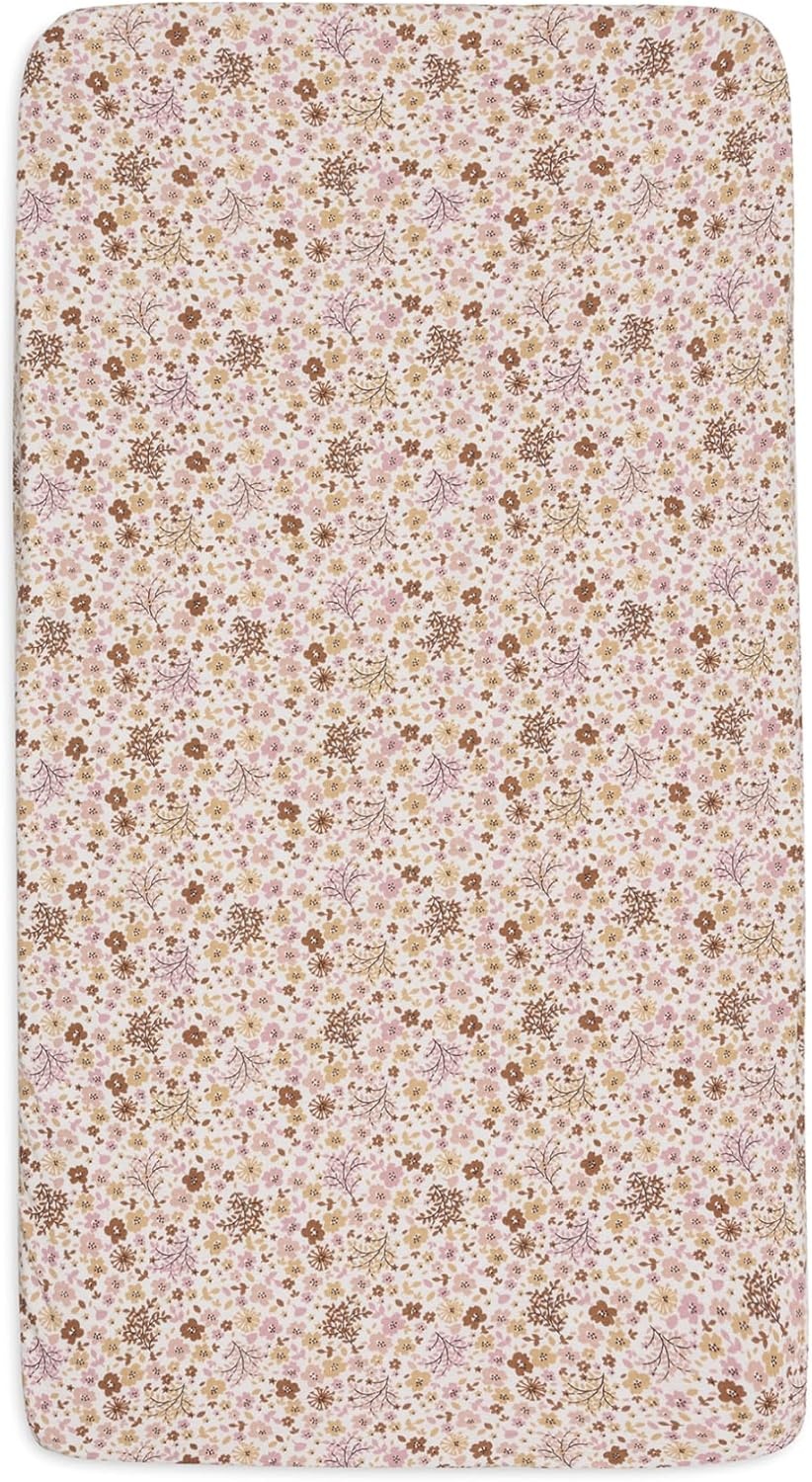 Cearșaf pentru copii Jollein Jersey Flower Fairies 40 50x80 90cm (511-501-68104)