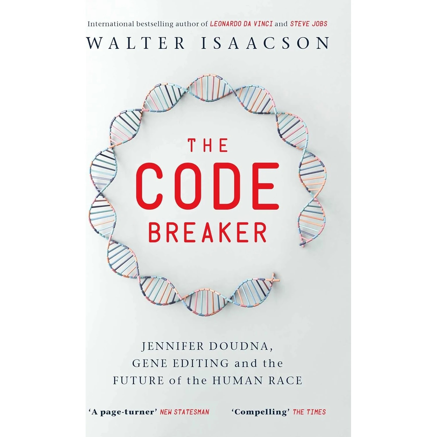 Cartea Code Breaker. Isaacson