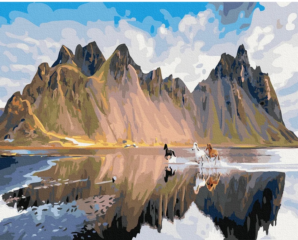 Tablou pe numere Colora Reflection 40x50cm (GX43499)