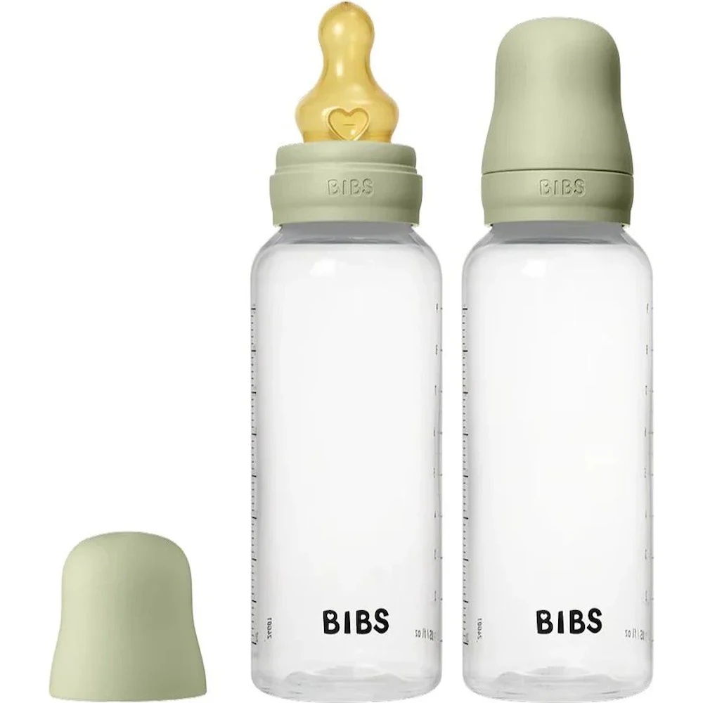 Biberoane pentru bebeluș BIBS Sage 270ml 2pcs (5117250)