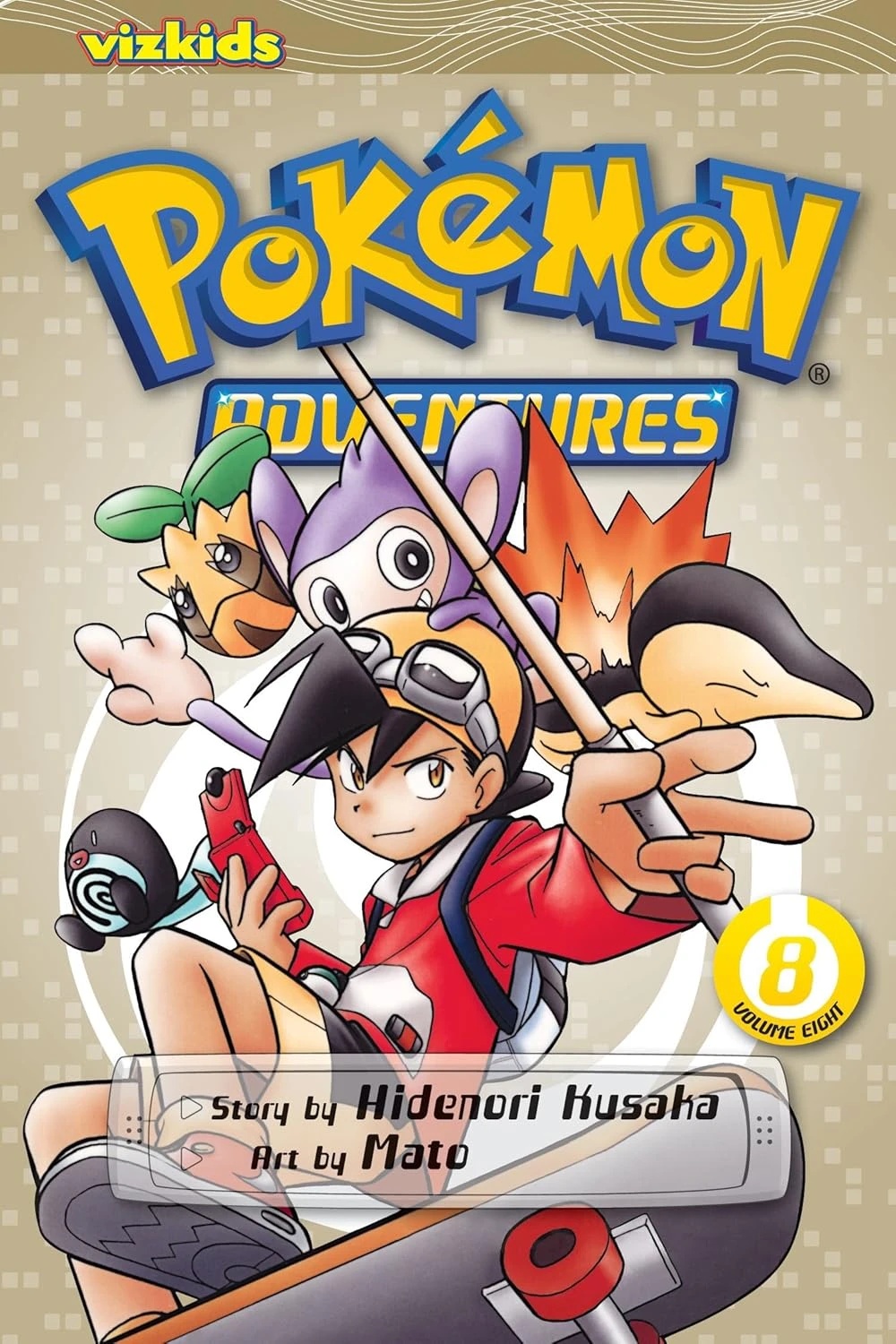 Cartea Pokemon Adventures 8 Kusaka (Manga)