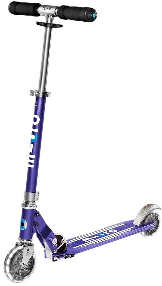 Trotinetă Micro Sprite LED Blue Stripe (SA0217)